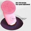 Soft Silicone Facial Cleansing Brush Waterproof Rechargeable