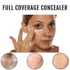 Organic Concealer FULL Coverage Cover Up, 100% Natural