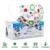 Christmas Face Mask Disposable Face Mask 50pcs White