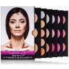 6 Layers Foundation, Concealer, Camouflage, Contour, Blush Palette