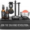 Luxury Safety Razor Shaving Kit Pre-Shave Oil