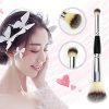 Double Ended Complexion Brush Face Concealer Powder Makeup Brush