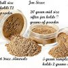 Full Size Mineral Makeup Set Matte Foundation Bare Face Sheer