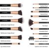 15 Pcs Professional Makeup Brush Set Premium