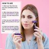 Facial Roller for Skin, Eyes, Neck 100% Real Natural Amethyst