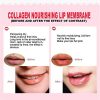 Peach Pink Collagen Crystal Lip Masks Lip Plumper