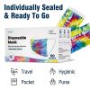 3 Ply Disposable Face Mask Individually Wrapped
