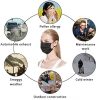Disposable Masks Black Face Mask with Elastic Ear Loop