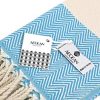 Luxury Turkish Hand Towels Premium Exfoliating Body Scrub Included
