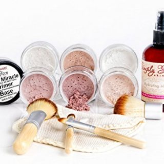 Full Size Mineral Makeup Set Matte Foundation Bare Face Sheer