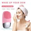 3-in-1 Electric Silicone Face Scrubber Sonic Facial Massager