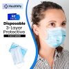 Soft Skin Layer Face Mask Disposable 3-Layer Protective,