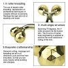 Wrinkle Remover Facial 360 Rotate Gold Thin Face Full Body Shape