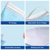Medical Face Mask elastic Earloops and Metal Nose Clip