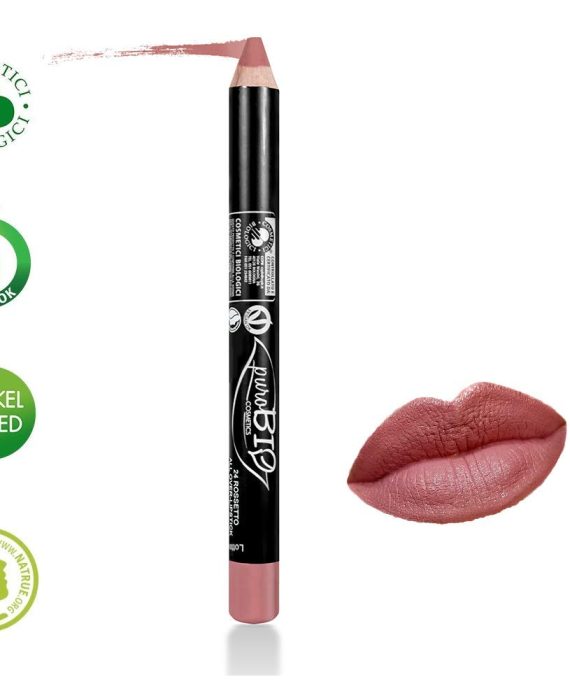 Organic Highly-Pigmented and Long-Lasting ALL-in-ONE Lipstick, Blush