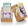 Handmade 4 Bar Soap Set 100% Pure Essential Oils