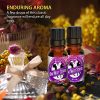 Night Stand Perfume Oil with Glass Amber Bottle Organic