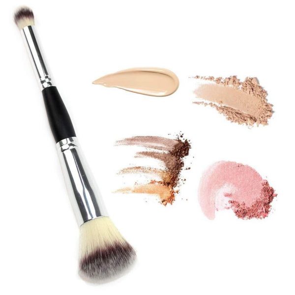 Double Ended Complexion Brush Face Concealer Powder Makeup Brush