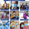 3 Ply Cup Dust Masks with Nanofiber Filter Lining Elastic Earloops