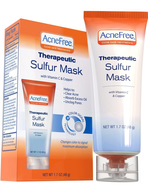 Acne Free Sulfur Mask for Clearing Acne