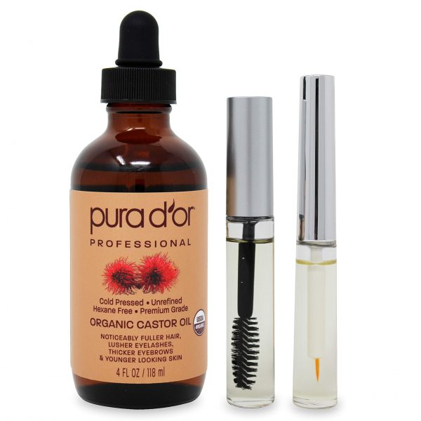 Organic Castor Oil Conceal Thin, Reveal Fuller Eyebrows
