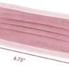 50 Pcs Dusty Rose Disposable Face Masks, Facial Mouth Cover