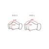 Levi's Re-Usable Bandana Print Reversible Face Mask (Pack of 3)