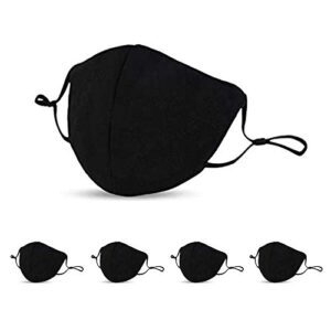 5Pcs Adjustable Cotton Mouth-Cover Anti Dust