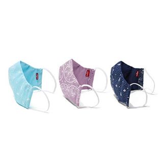 Levi's Re-Usable Bandana Print Reversible Face Mask (Pack of 3)