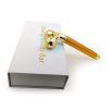 2 In 1 Beauty Bar 24k Gold Pulse Facial Massager Electric 3D Roller