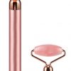 2-in-1 Electric Jade Roller Vibrating Facial Roller & Face Massager