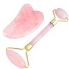 mookaitedecor Rose Quartz Roller & Gua Sha Tool