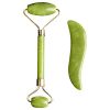 PIXNOR Jade Roller Gua Sha Set,Jade Massager Facial Roller