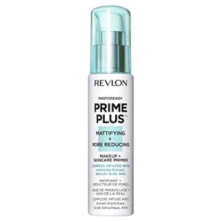 Revlon Prime Plus Makeup & Skincare Primer, Mattifying and Pore Reducing