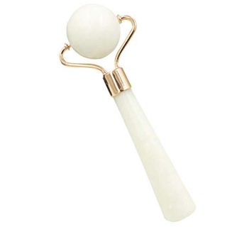 PIXNOR Jade Roller Natural Facial Jade Stone Quartz Facial Roller