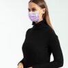 50 PCS Multicolor Disposable Face M asks 3 Layers Design