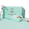Sdara Rose Quartz Roller - Anti Aging Jade 100% Natural
