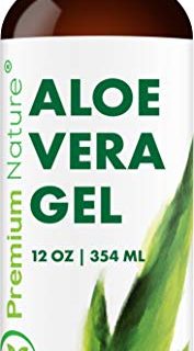 Pure Aloe Vera Gel Lotion - For Face & Dry Skin Psoriasis Eczema Treatment