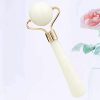 PIXNOR Jade Roller Natural Facial Jade Stone Quartz Facial Roller