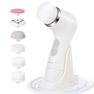 PESSIDO Facial Cleansing Brush, Waterproof Spin Face Brush Set