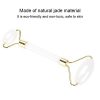 Jade Roller Massage, Anti Aging Wrinle Removal Manual Facial Massager