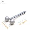 Metal Face Roller + Face Scrubber Set - Your Path to Radiant Skin