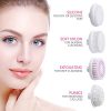 Facial Brush, Waterproof Facial Cleansing Brush 4-in-1 Set