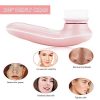 Facial Cleansing Brush, 3 in 1 Waterproof Facial and Body Massager Brush