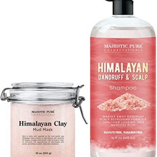 Majestic Pure Himalayan Clay Mask (10 oz) and Himalayan Dandruff