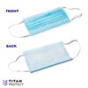 Class 1 Protective Face Masks - TITAN PROTECT 3-Layer Disposable