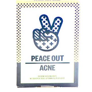 Peace Out Acne, 20 Acne Healing Dots - Patches with Hydrocolloid