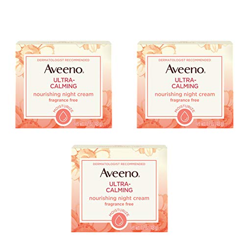 Aveeno Ultra-Calming Nourishing & Moisturizing Face & Neck Night Cream