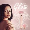 Glow Advanced Rose Quartz Face Roller – Spa Quality Vibrating