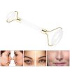 Jade Roller Massage, Anti Aging Wrinle Removal Manual Facial Massager